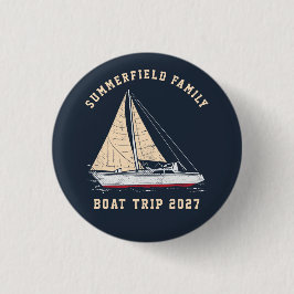 Anpassningsbar Nautical Matching Family Boat Resa Knapp