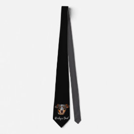 Anpassningsbar Necktie - "Hund Pappa Namn med Hund Slips