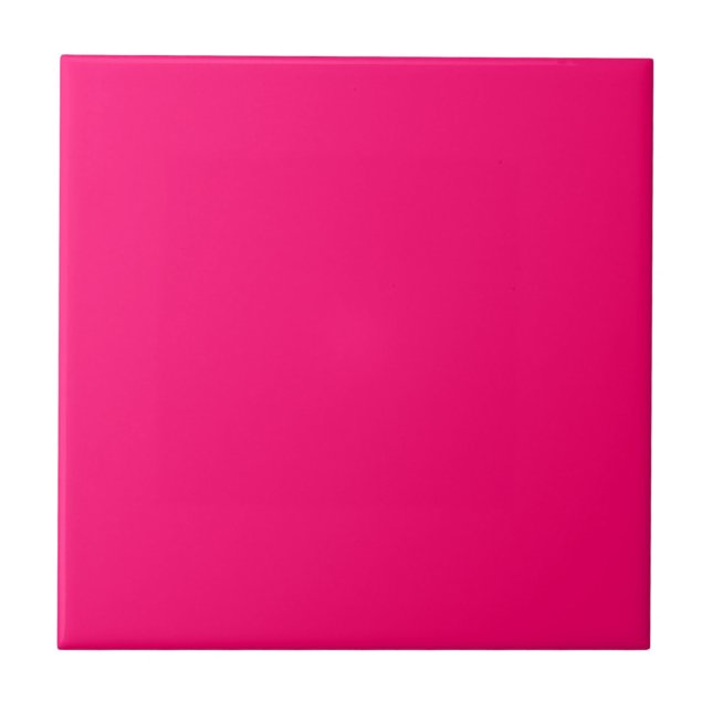 Anpassningsbar Neon Rosa Ceramic Tile - Bulk for E Kakelplatta (Framsidan)