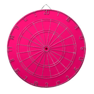Anpassningsbar Neon Rosa Dartboard - Unik och Snyg Darttavla