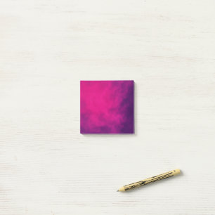 Anpassningsbar Neon Rosa Gradient Notes Post-it Block