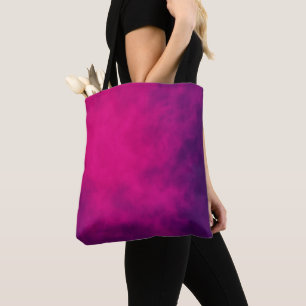 Anpassningsbar Neon Rosa Tote Bag Tygkasse