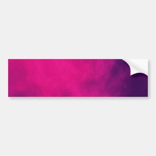 Anpassningsbar Neon Rosa & Violet Smoke Bumper Sti Bildekal
