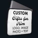 Anpassningsbar Neoprene 13-tums Laptop sleeve Cove<br><div class="desc">Anpassningsbar personlig Neoprene 13-tums Laptop sleeve Cover Fodral, lätt och vatten resistent med toppbelastande blixt (finns för bärbara datorer på 10 tum, 13 tum och 15 tum). Gör din egen personlig födelsedag, jul, Fars dag, Alla hjärtans dag firande, kontorsgåvor till honom (man, manar, make, pojkvän, far, pappa, ung man, son)....</div>