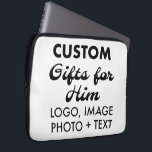 Anpassningsbar Neoprene 13-tums Laptop sleeve Cove<br><div class="desc">Anpassningsbar personlig Neoprene 13-tums Laptop sleeve Cover Fodral, lätt och vatten resistent med toppbelastande blixt (finns för bärbara datorer på 10 tum, 13 tum och 15 tum). Gör din egen personlig födelsedag, jul, Fars dag, Alla hjärtans dag firande, kontorsgåvor till honom (man, manar, make, pojkvän, far, pappa, ung man, son)....</div>