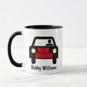 Anpassningsbar New Drivers License Coffee Mugg