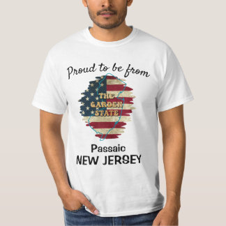Anpassningsbar New jersey stat T-Shirt
