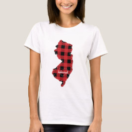 Anpassningsbar New jersey State Hometown Play-jul T Shirt
