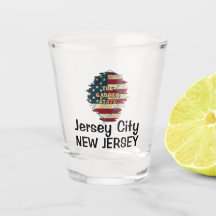 Anpassningsbar New jersey State Shot Glass