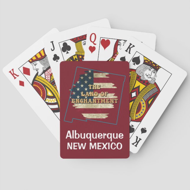 Anpassningsbar New mexico Casinokort (Baksidan)