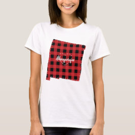 Anpassningsbar New mexico Hometown State Play-jul T Shirt