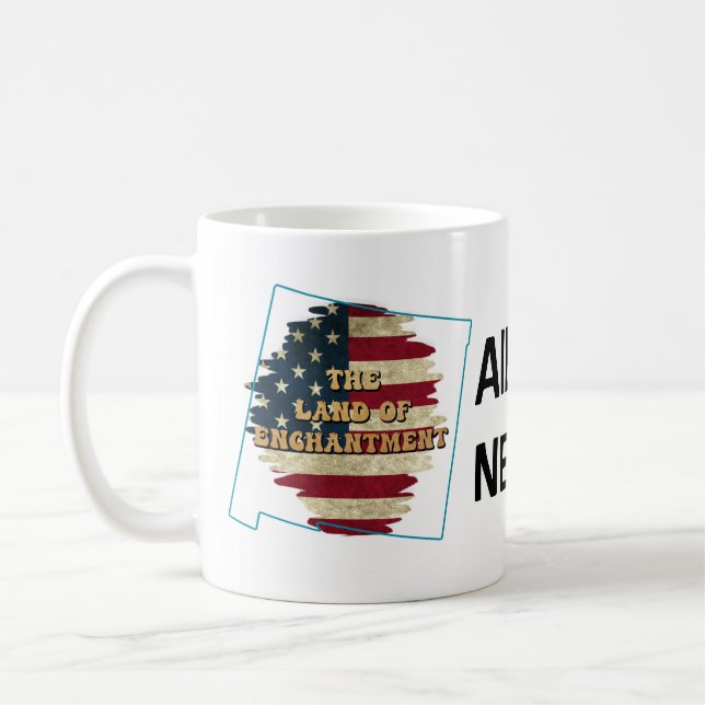 Anpassningsbar New mexico Kaffemugg (Vänster)