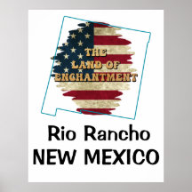 Anpassningsbar New mexico-stat Poster