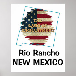 Anpassningsbar New mexico-stat Poster