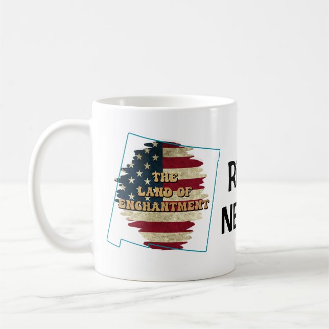 Anpassningsbar New mexico statskassan Mugg (Vänster)