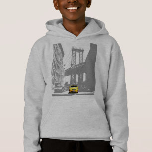 Anpassningsbar New York City Nyc Gult Taxi Kids Bo T Shirt