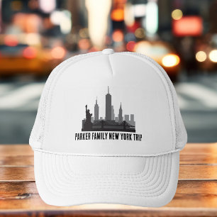 Anpassningsbar New York Resa Skyline Frihetsgudinn Keps