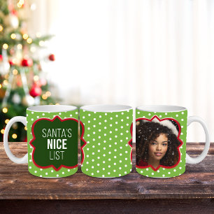 Anpassningsbar "Nicelista" Photo Mugg, 11 oz Kaffemugg