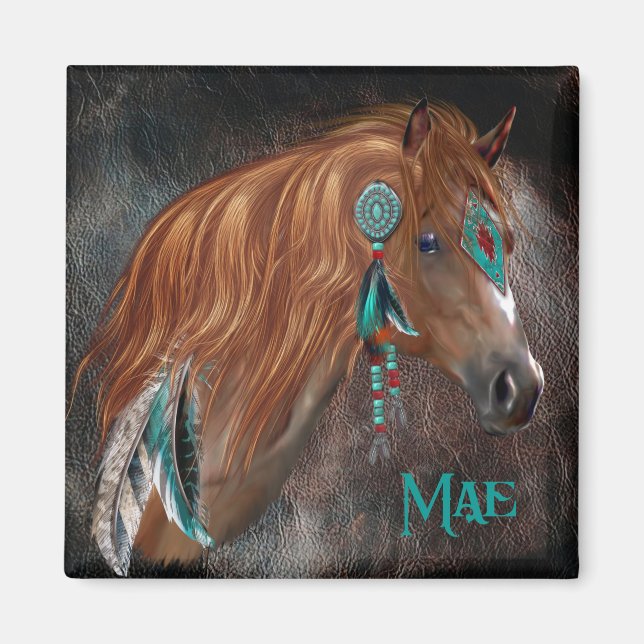 Anpassningsbar Nicole - Mae 2 Magnet (Framsidan)