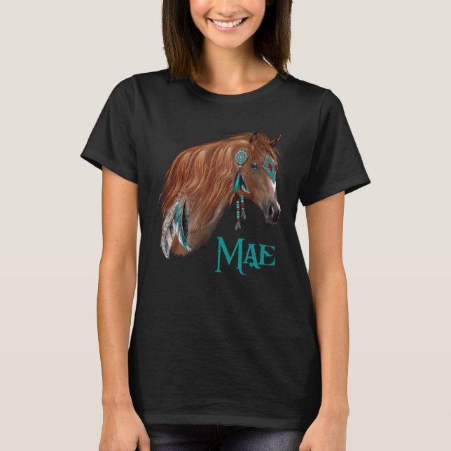 Anpassningsbar Nicole - Mae 2 T Shirt (Framsida)