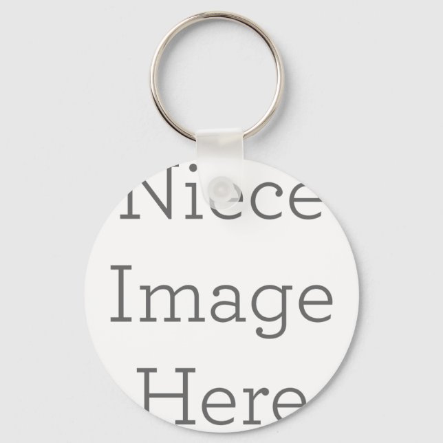 Anpassningsbar Niece Keychain Gift Nyckelring (Framsida)
