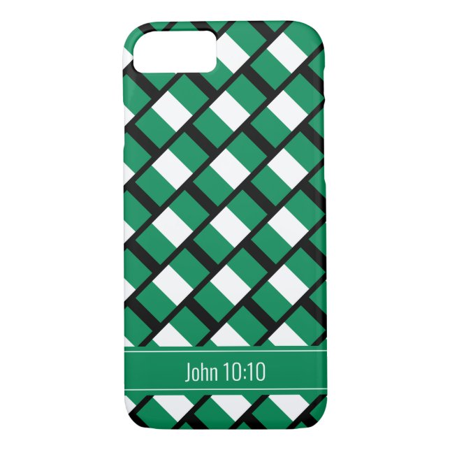 Anpassningsbar NIGERIA FLAGGA Case-Mate iPhone Skal (Baksida)