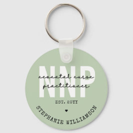 Anpassningsbar NNP Neonatal sjuksköterska Nyckelring