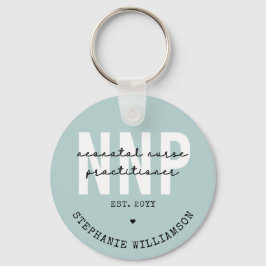 Anpassningsbar NNP Neonatal sjuksköterska Nyckelring