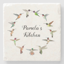 Anpassningsbar Nordamerika Hummingbird Stenunderlägg