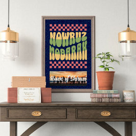 Anpassningsbar Noroz Persian New Year Reunion Part Poster