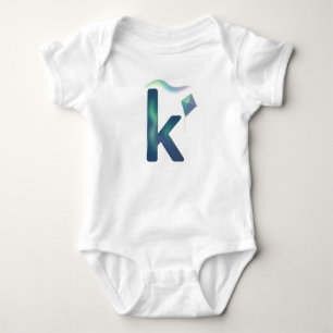 Anpassningsbar Norrskensbokstav K Drake T Shirt