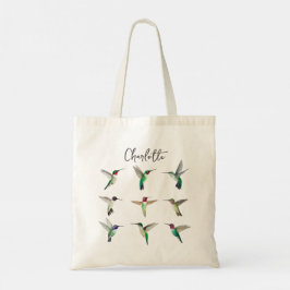 Anpassningsbar North American Hummingbird Tote Bag Tygkasse