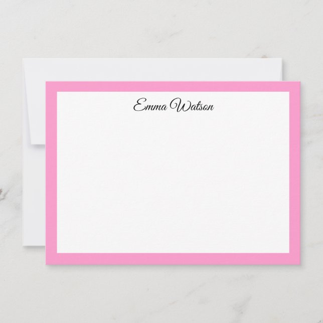 Anpassningsbar Note Card Anteckningskort (Framsida)