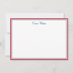 Anpassningsbar Note Card Anteckningskort