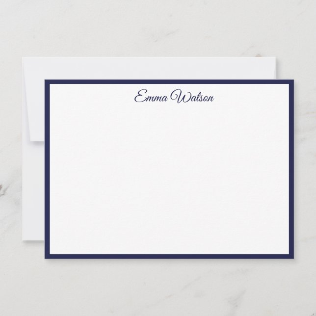 Anpassningsbar Note Card Anteckningskort (Framsida)