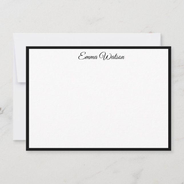 Anpassningsbar Note Card Anteckningskort (Framsida)