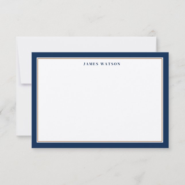 Anpassningsbar Note Card Anteckningskort (Framsida)