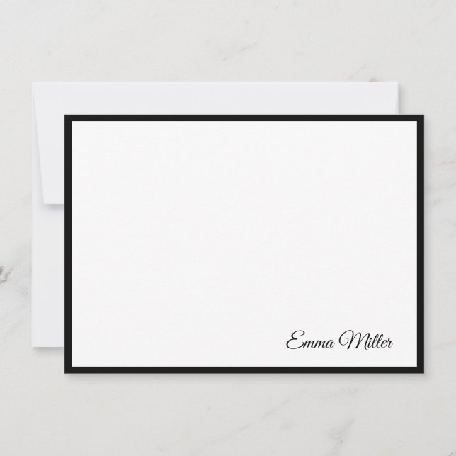 Anpassningsbar Note Card Anteckningskort (Framsida)