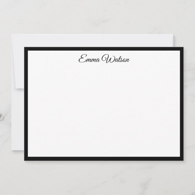 Anpassningsbar Note Card Anteckningskort (Framsida)