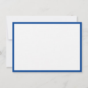Anpassningsbar Note Card-Linen Papper Anteckningskort