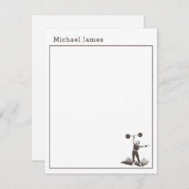 Anpassningsbar Note-kort för tonåring-pojkars-papp Anteckningskort