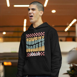 Anpassningsbar Nowruz Mobarak Persian New Year Fam Hoodie
