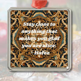 Anpassningsbar Nowruz Persian New Year Gift Khatam Julgransprydnad Metall