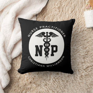 Anpassningsbar NP Nurse Practister Studenten Caduc Kudde