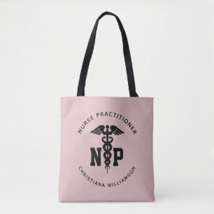 Anpassningsbar NP Nurse Practister Studenten Caduc Tygkasse