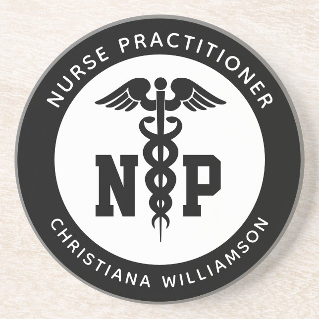 Anpassningsbar NP Nurse Practister Studenten Caduc Underlägg (Framsidan)