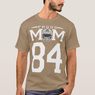Anpassningsbar nr 84 Fotbollsspel Mamma Personlig T Shirt