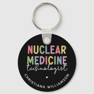 Anpassningsbar Nuclear Medicine Technolog CNMT-gåv Nyckelring