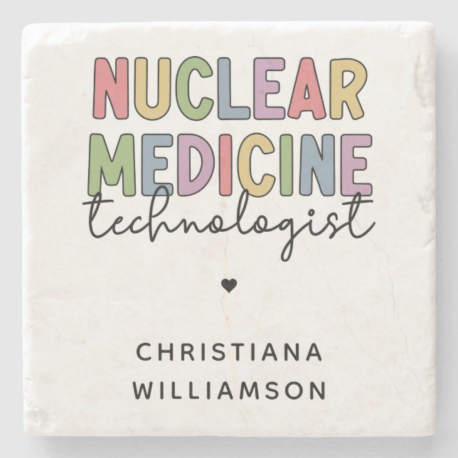 Anpassningsbar Nuclear Medicine Technolog CNMT-gåv Stenunderlägg (Framsidan)