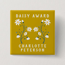 Anpassningsbar Nurse Daisy Award Knapp